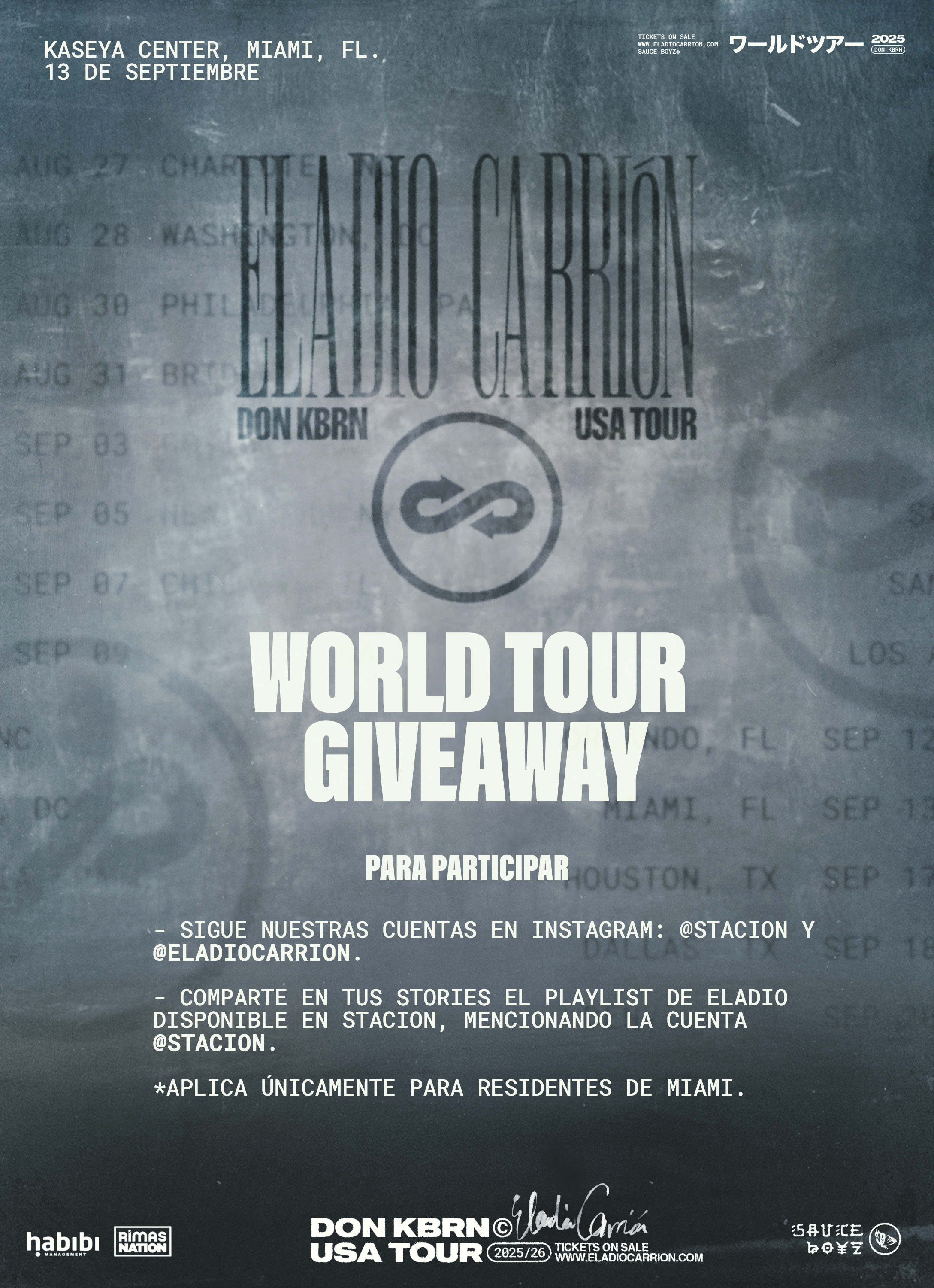 Poster World Tour